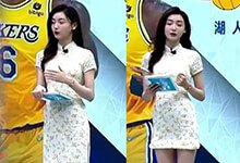 网传导演当场掀裙的主持人，原来是NBA最美女主播，果然仙里仙气 -沐风文化