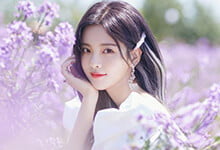 杨超越繁花大片,人比花艳,真是太美了!-沐风文化